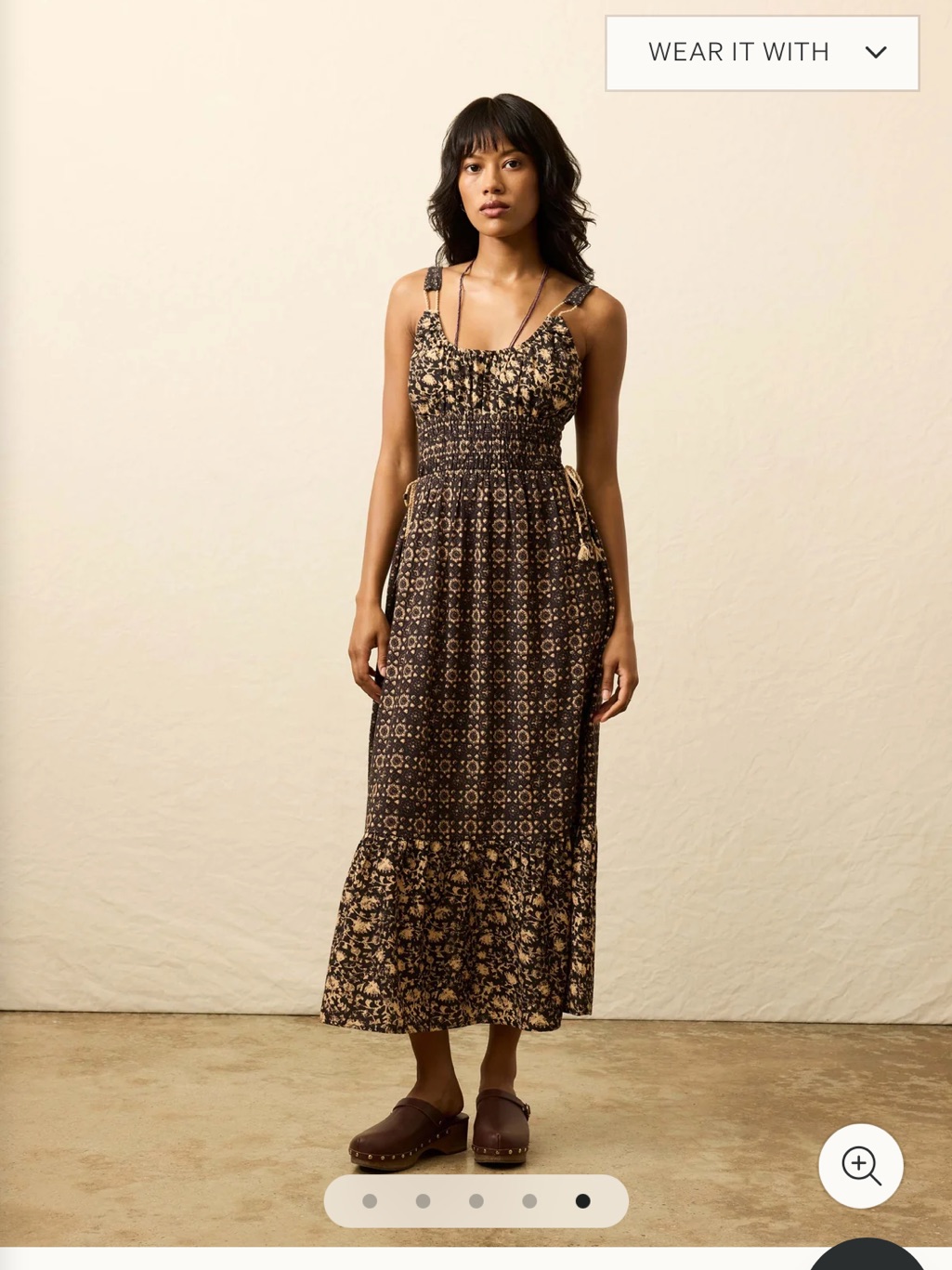 Nwt Faherty Sunbeam Luna Dress